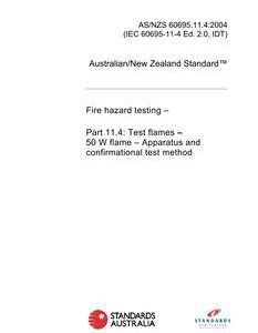 AS/NZS 60695.11.4