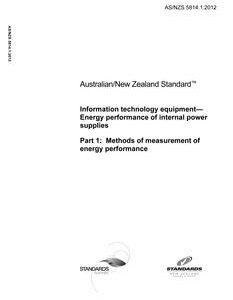 AS/NZS 5814.1