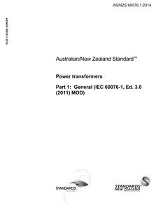 AS/NZS 60076.1