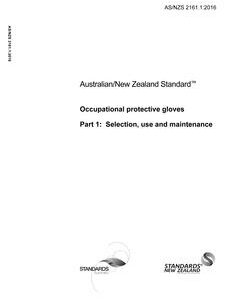 AS/NZS 2161.1