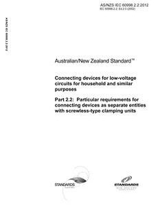AS/NZS IEC 60998.2.2