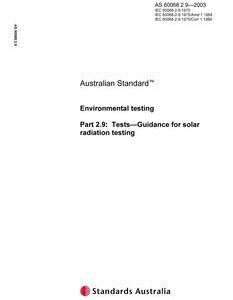 AS 60068.2.9