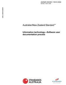 AS/NZS ISO/IEC 15910