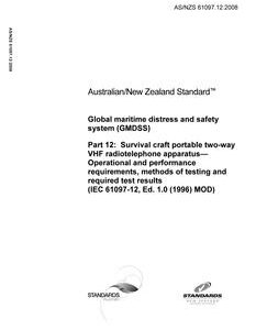 AS/NZS 61097.12