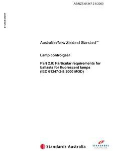 AS/NZS 61347.2.8