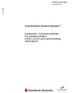 AS/NZS 3675