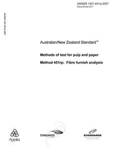 AS/NZS 1301.451RP