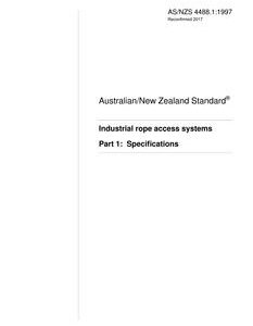 AS/NZS 4488.1