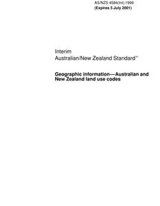AS/NZS 4584(INT)