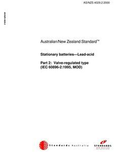AS/NZS 4029.2