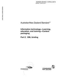 AS/NZS ISO/IEC 12785.2