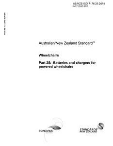 AS/NZS ISO 7176.25