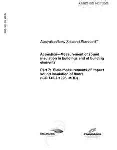 AS/NZS ISO 140.7