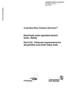 AS/NZS 60745.2.23
