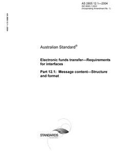 AS 2805.12.1