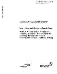 AS/NZS IEC 60947.5.3