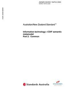AS/NZS ISO/IEC 15476.2