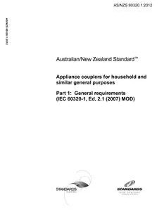 AS/NZS 60320.1