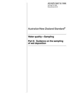 AS/NZS 5667.8