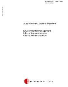 AS/NZS ISO 14043