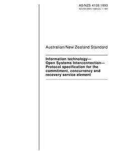AS/NZS 4105