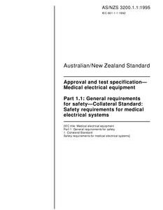 AS/NZS 3200.1.1