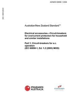 AS/NZS 60898.1