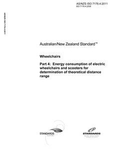 AS/NZS ISO 7176.4