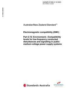 AS/NZS 61000.2.12