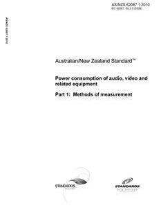 AS/NZS 62087.1