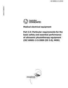 AS 60601.2.5