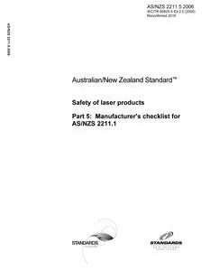 AS/NZS 2211.5