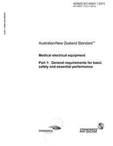 AS/NZS IEC 60601.1