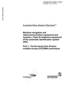 AS/NZS IEC 62287.1