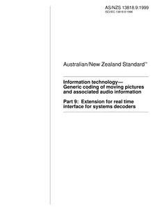 AS/NZS 13818.9