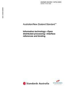 AS/NZS ISO/IEC 14753