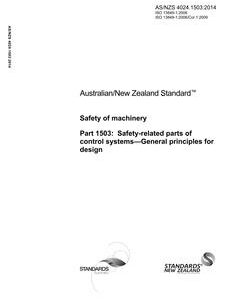 AS/NZS 4024.1503