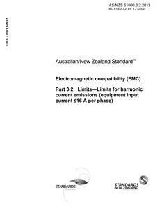 AS/NZS 61000.3.2