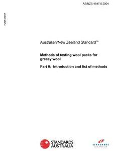 AS/NZS 4547.0