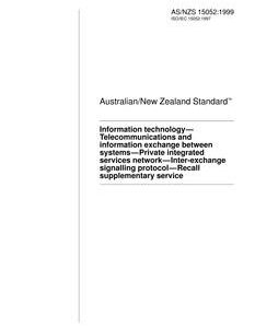 AS/NZS 15052