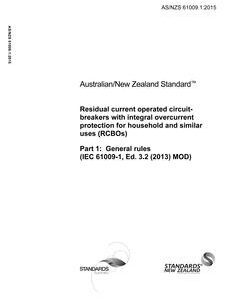 AS/NZS 61009.1