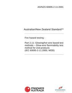 AS/NZS 60695.2.11