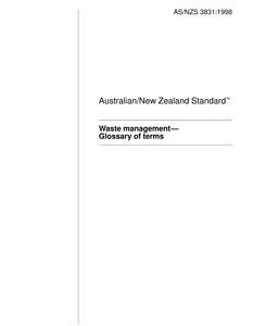 AS/NZS 3831