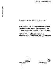 AS/NZS ISO 10161.2