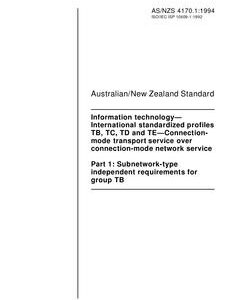 AS/NZS 4170.1