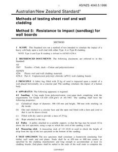AS/NZS 4040.5