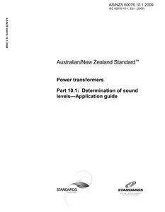 AS/NZS 60076.10.1