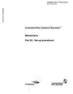 AS/NZS ISO 7176.22