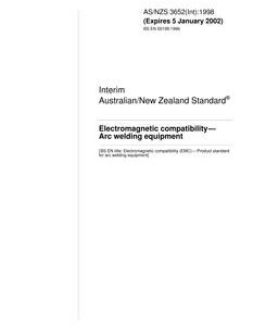 AS/NZS 3652(INT)