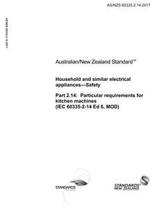 AS/NZS 60335.2.14